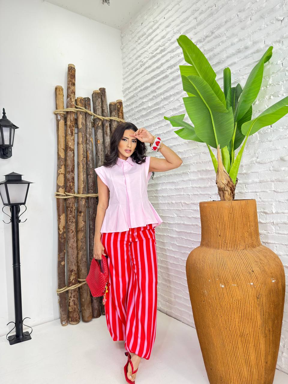 (LJB) BLUSA BOTOES PEPLUM