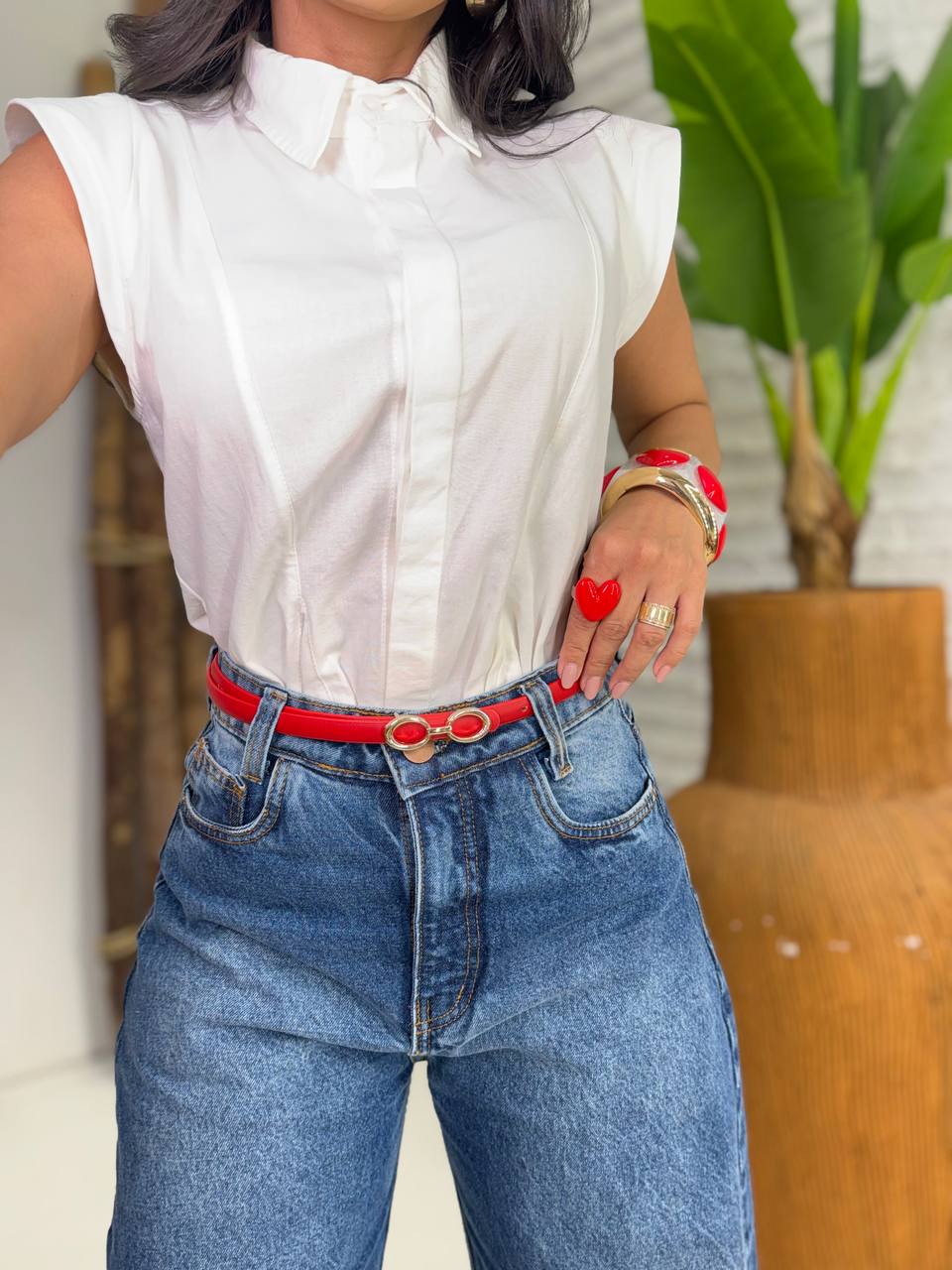 (LJB) BLUSA BOTOES PEPLUM