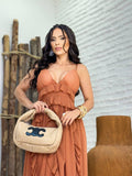 (7DA) VESTIDO BABADO