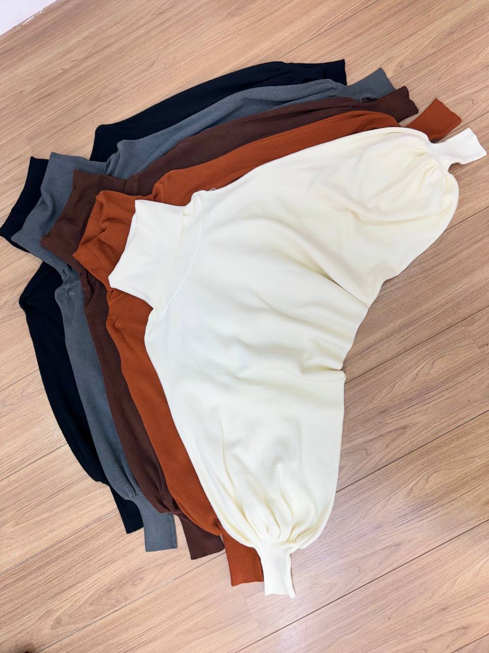 (DRS) CROPPED MANGA LONGA GOLA ALTA