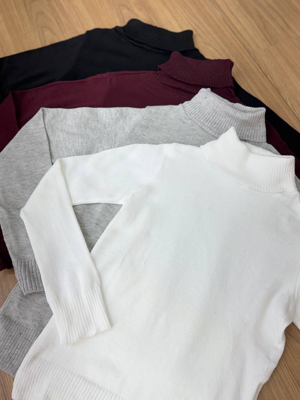 (PSP) BLUSA MANGA LONGA GOLA ALTA