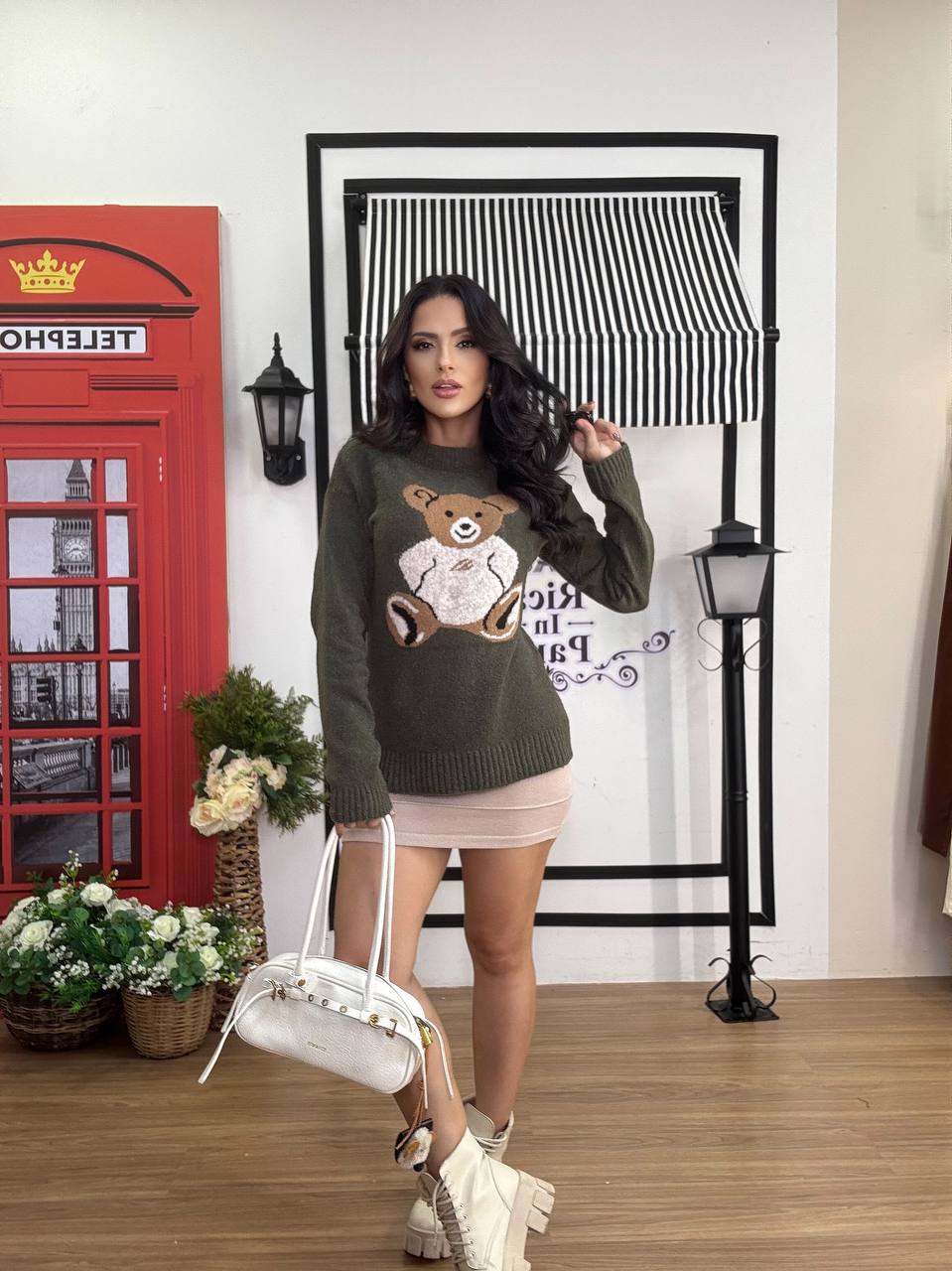 (THK) CASACO URSO LONGO