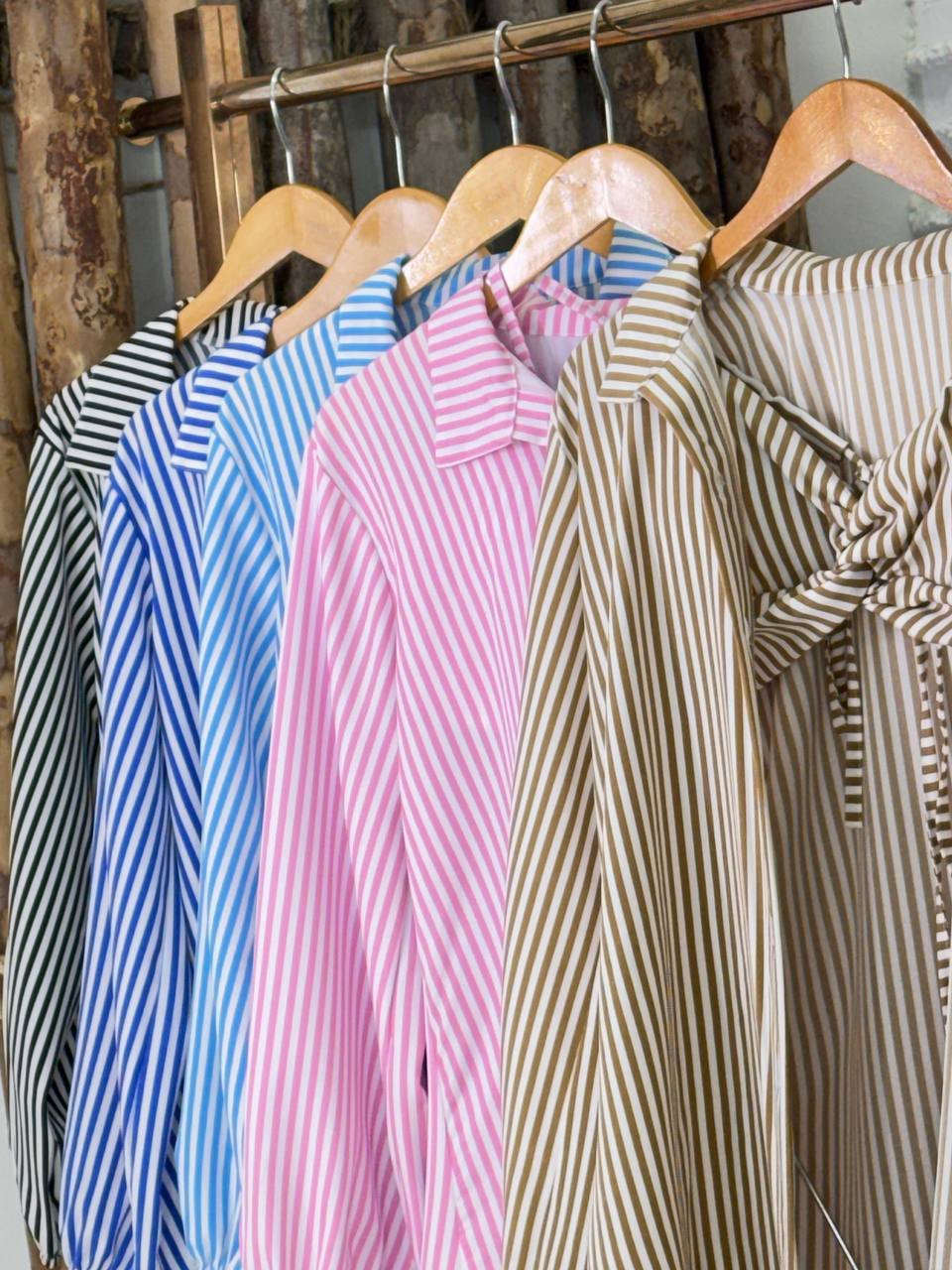 (TCL) TOP + CAMISARIA LISTRA