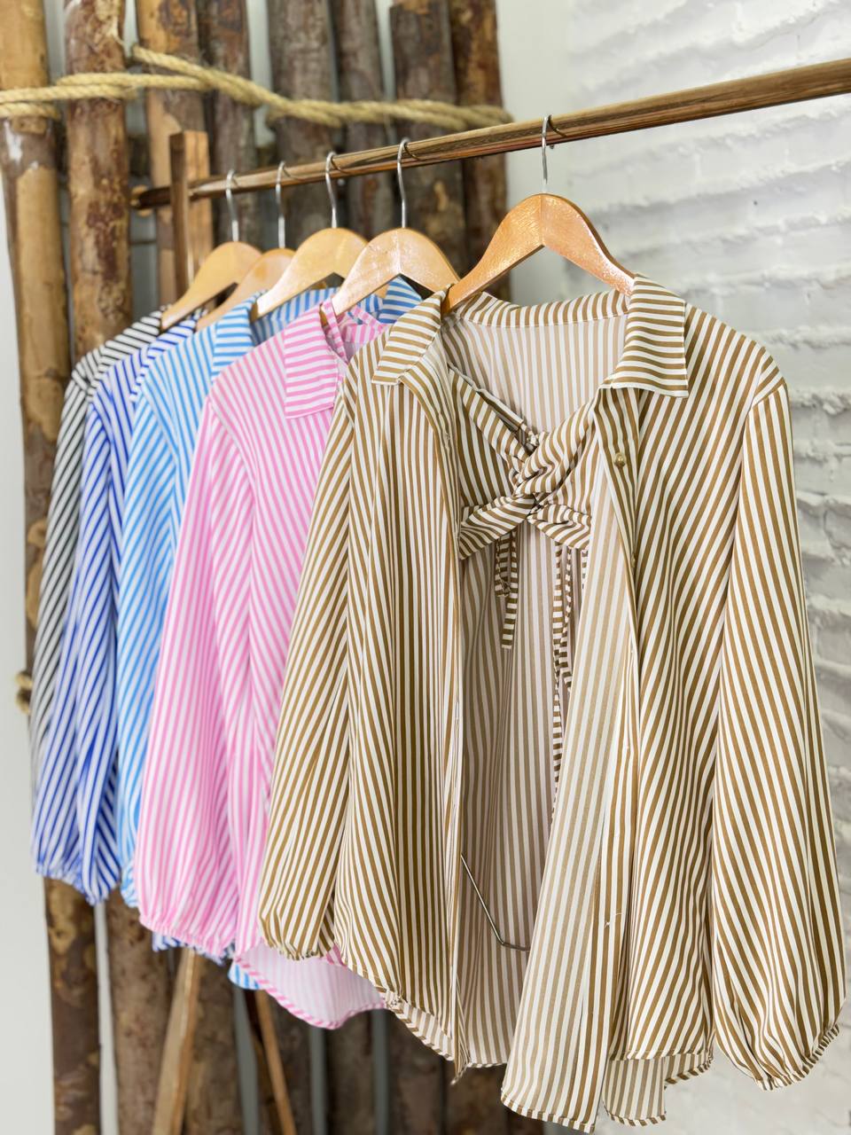 (TCL) TOP + CAMISARIA LISTRA