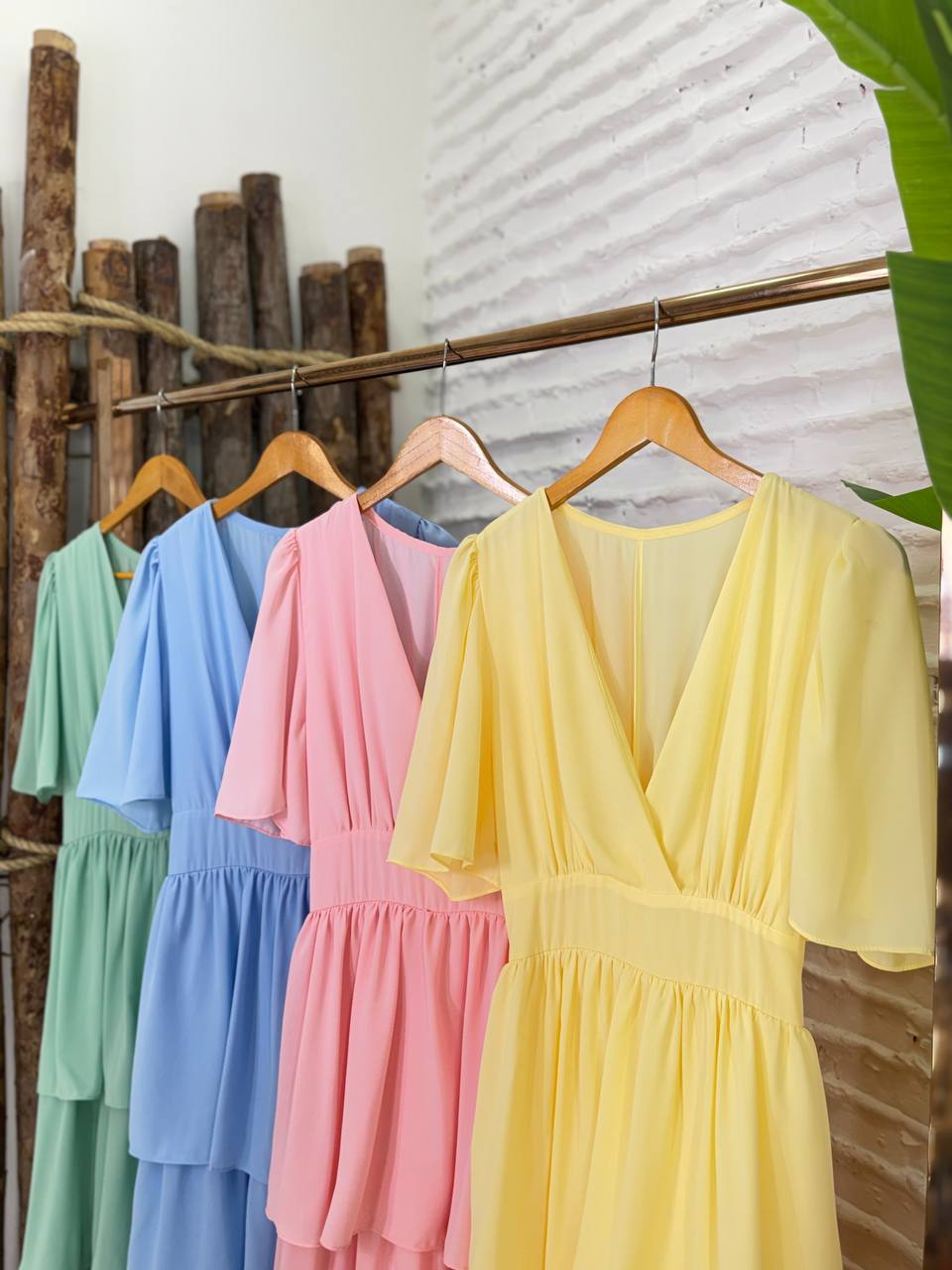 (YCF) VESTIDO MANGA LONGA DET. 3 MARIAS