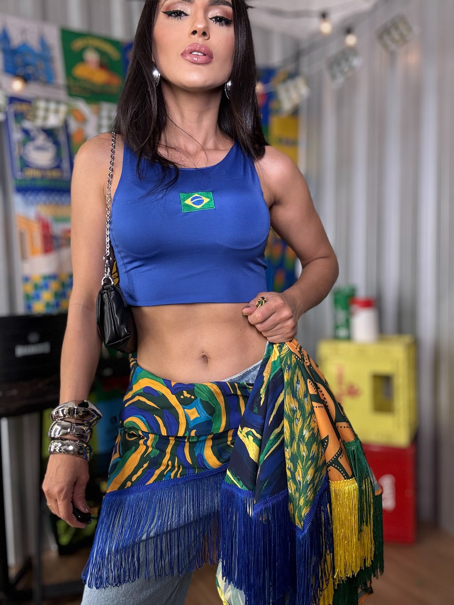 (TOK) CROPPED BRASIL SUPLEX