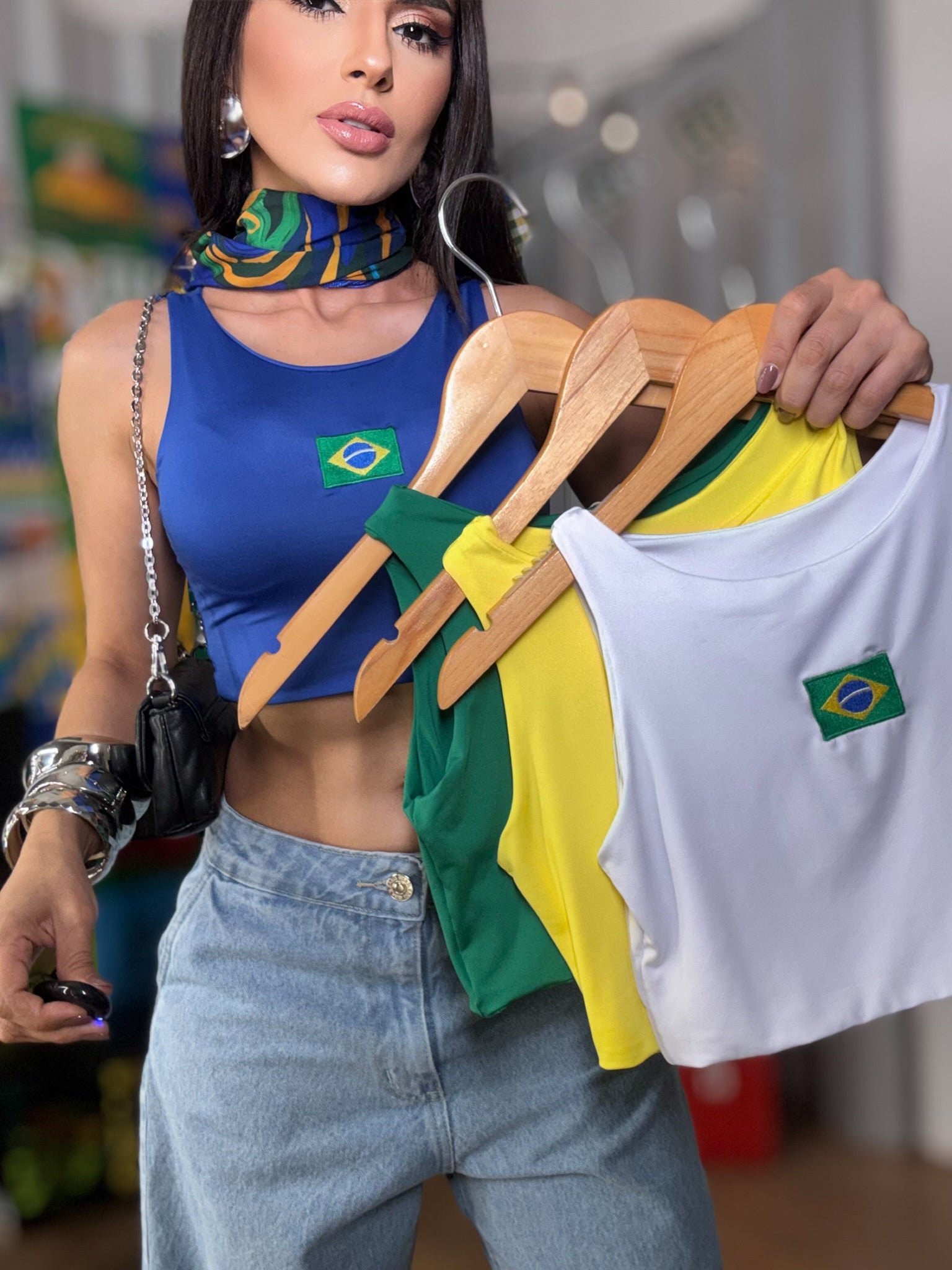 (TOK) CROPPED BRASIL SUPLEX