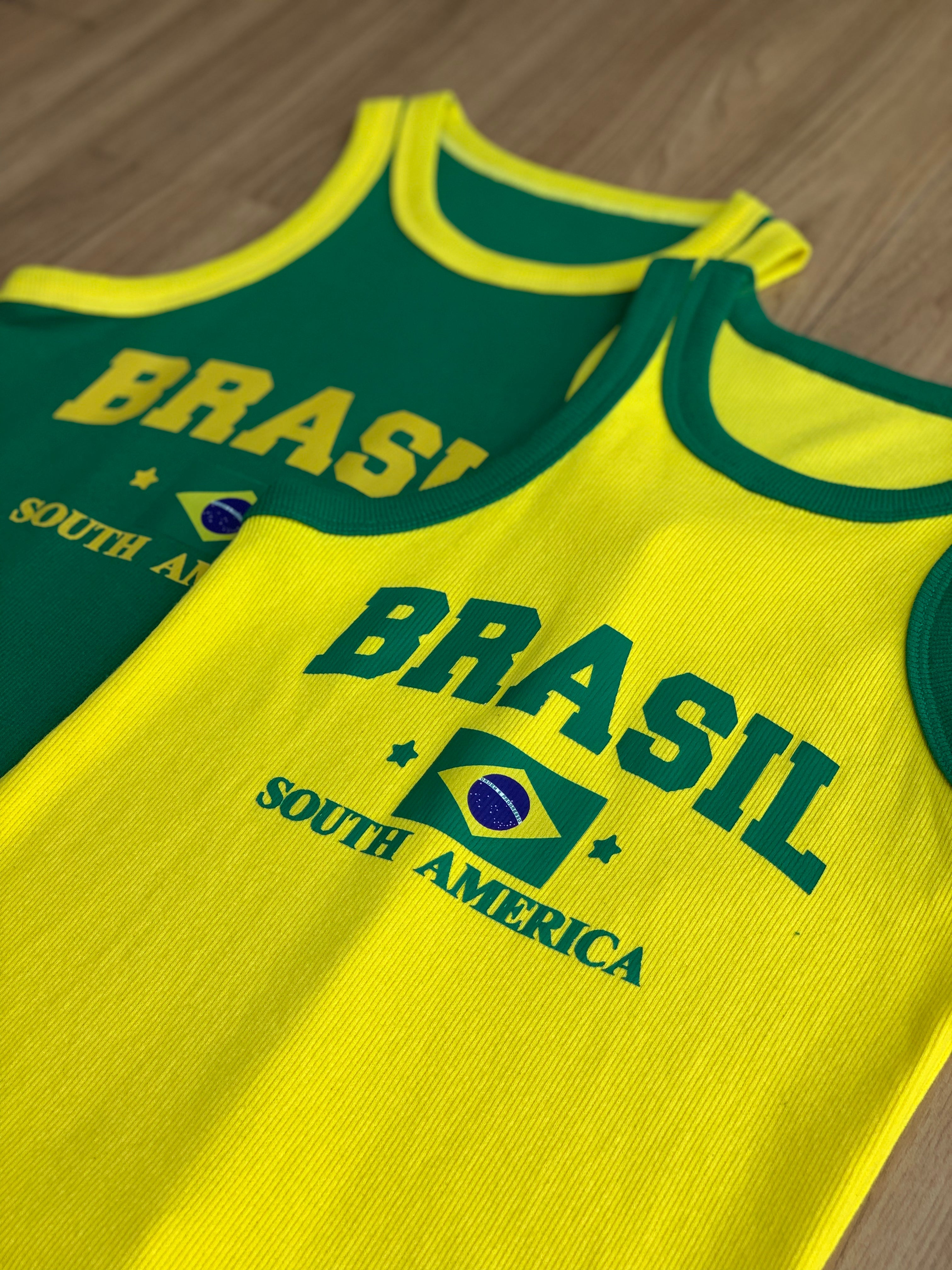 (LM) CAMISETA BRASIL CANELADA