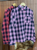(H.Q) BLUSA XADREZ BRILHO