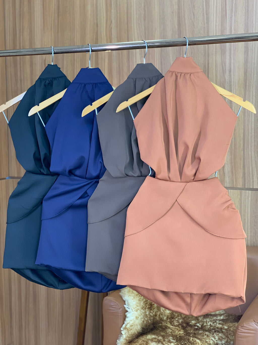 (NOC) VESTIDO RAYSSA CURTO FRENTE UNICA