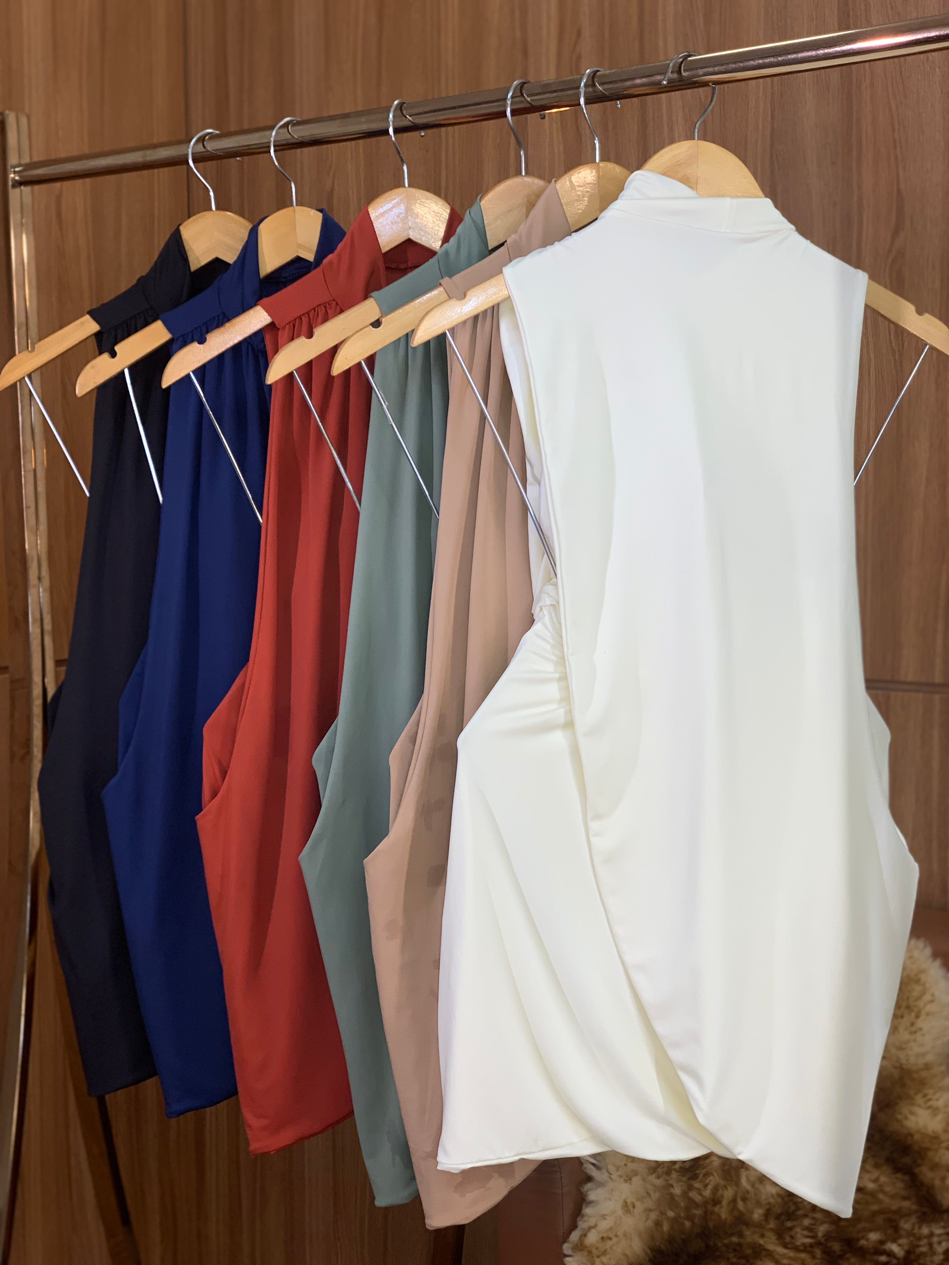 (KRA) VESTIDO MALHA CAIMENTO FRONTAL