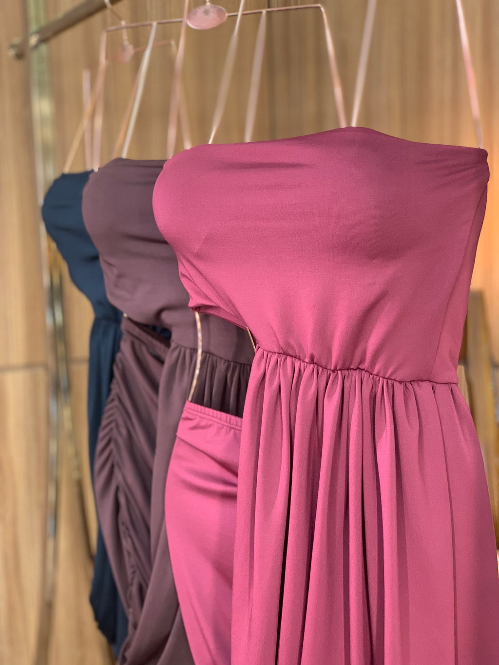 (PDM) VESTIDO TOMARA QUE CAIA CURTO VAZDO