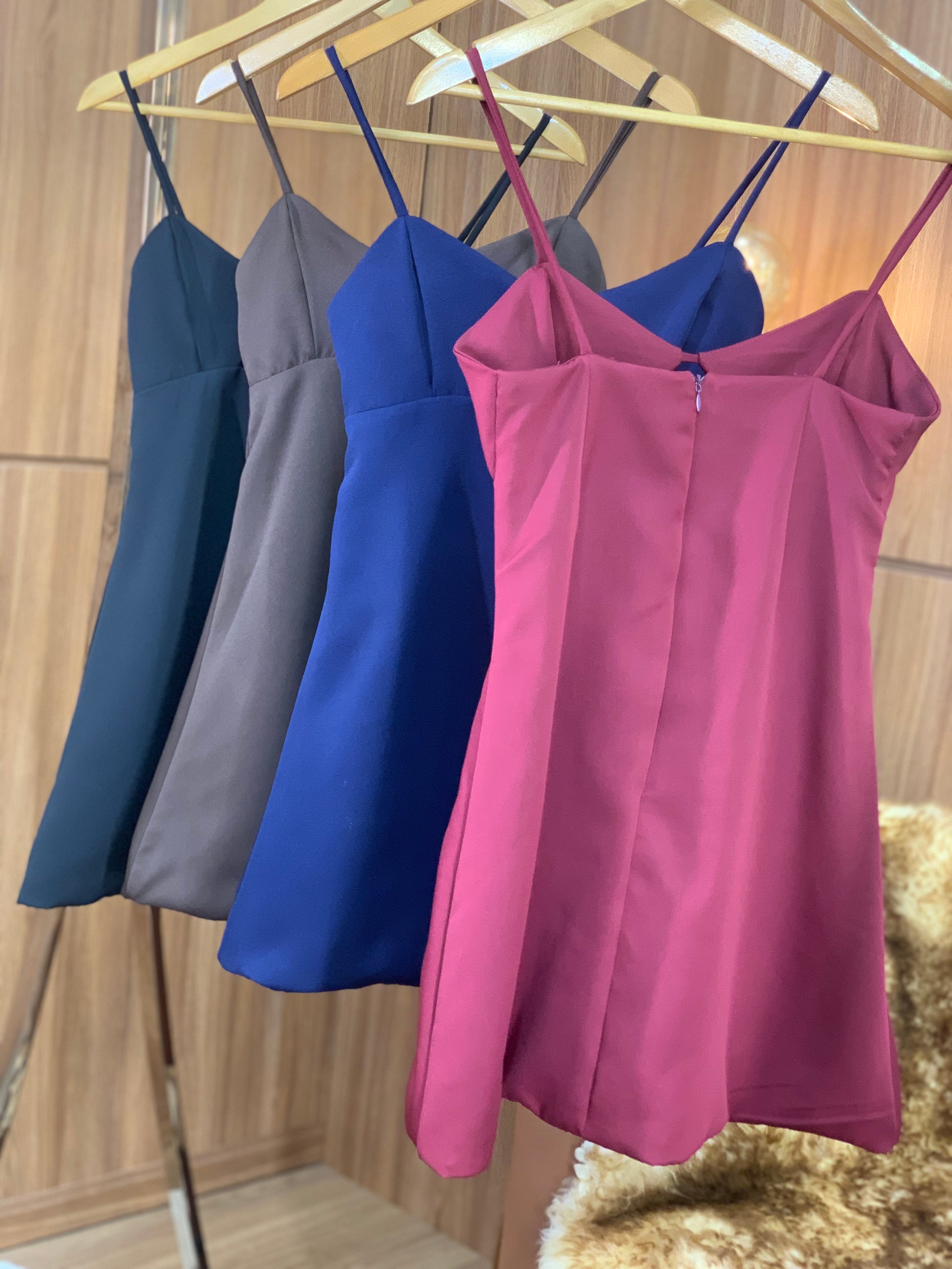 (NOC) VESTIDO ZAFIRA CURTO ALÇA