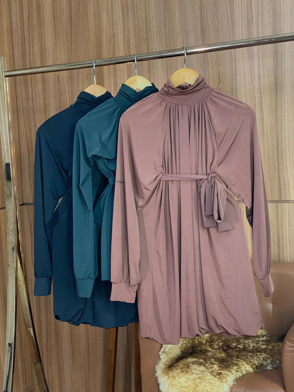 (LTZ) VESTIDO CURTO BALLON