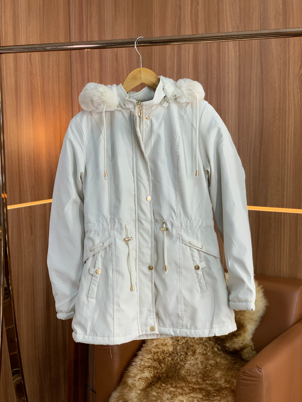 (ALN) PARKA PELUCIADA