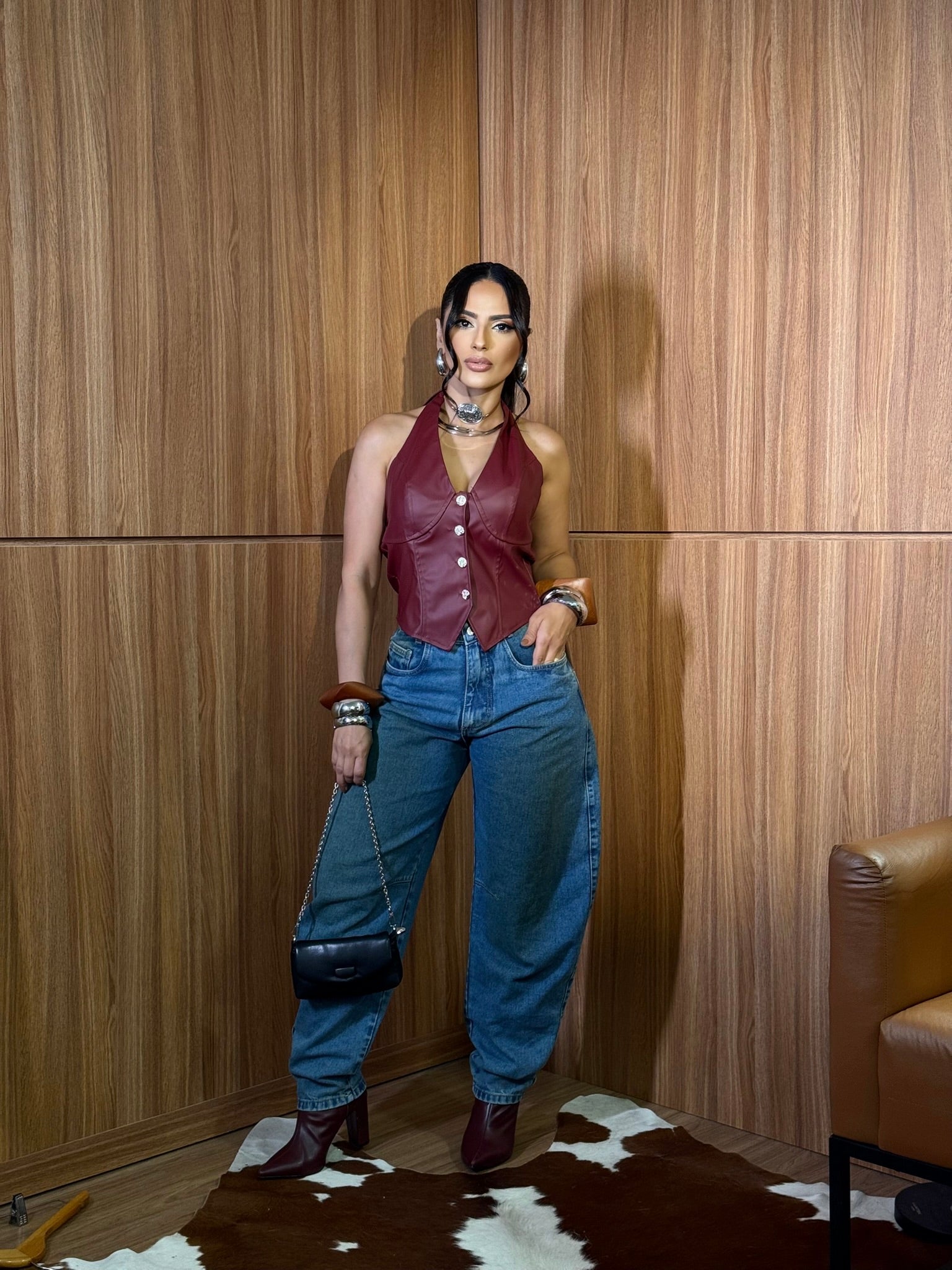 (VJA) CALÇA JEANS PANTALONA