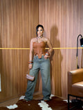(KRA) CORSET NAPA DET. FRONTAL ILHOES