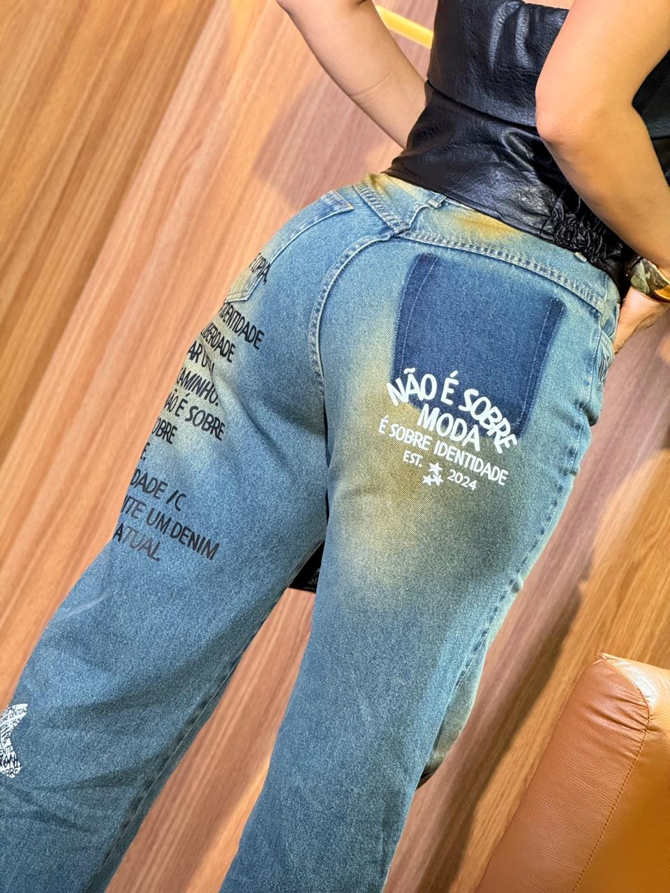 (C.J) CALÇA PANTALONA ESTAMPAS