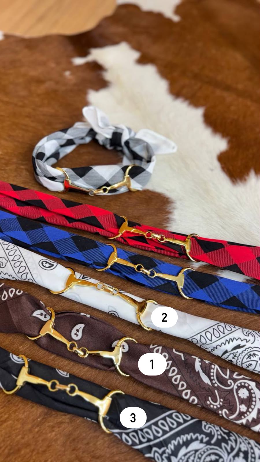 ( FJM) BANDANA C/DET METAL