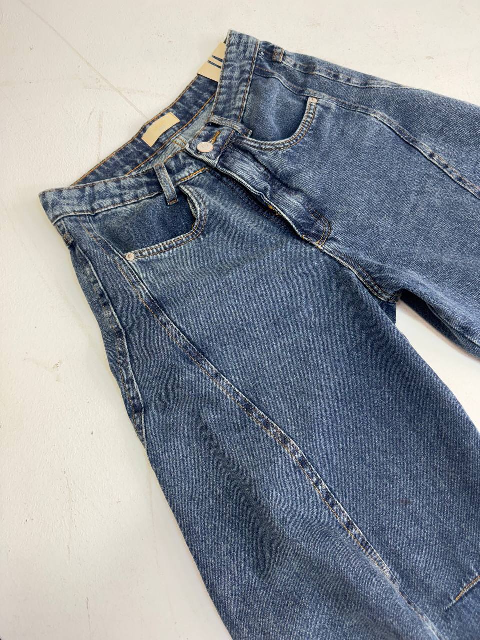 (BMX) CALÇA WIDE LEG JEANS