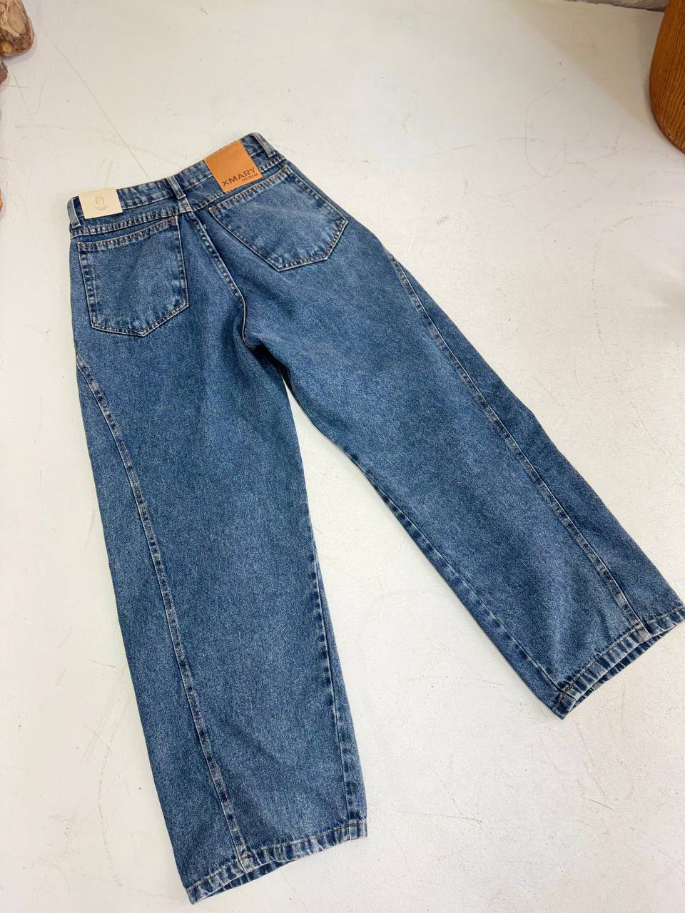 (BMX) CALÇA WIDE LEG JEANS