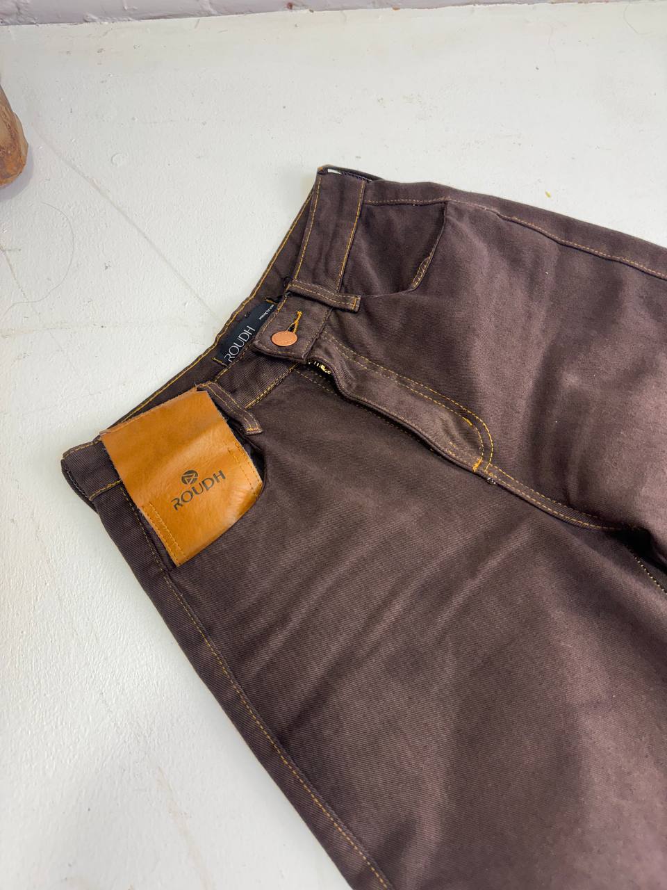 (RDH) CALÇA JEANS PANTALONA DET COURINO