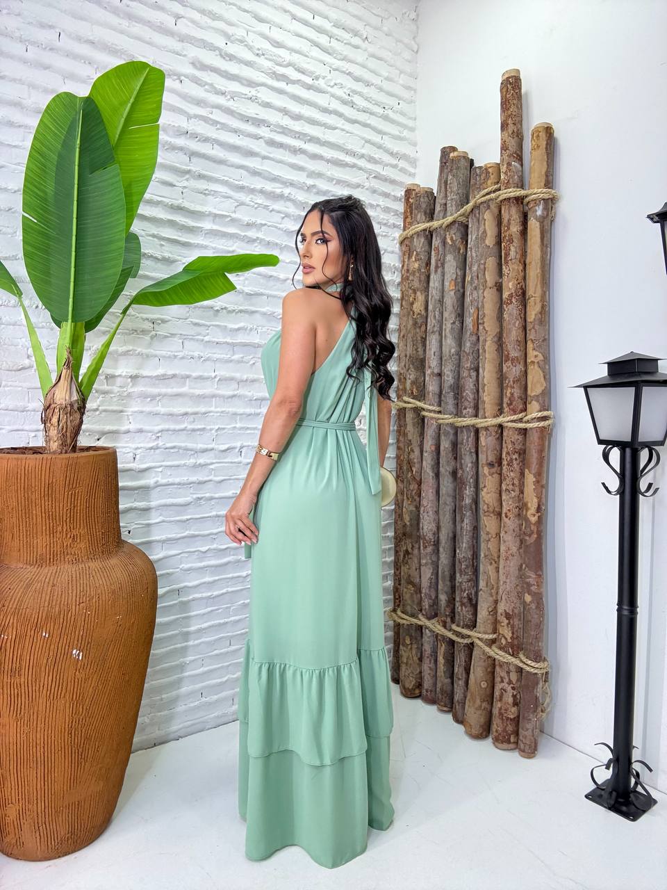 (YCF) VESTIDO LONGO DET. 2 MARIAS