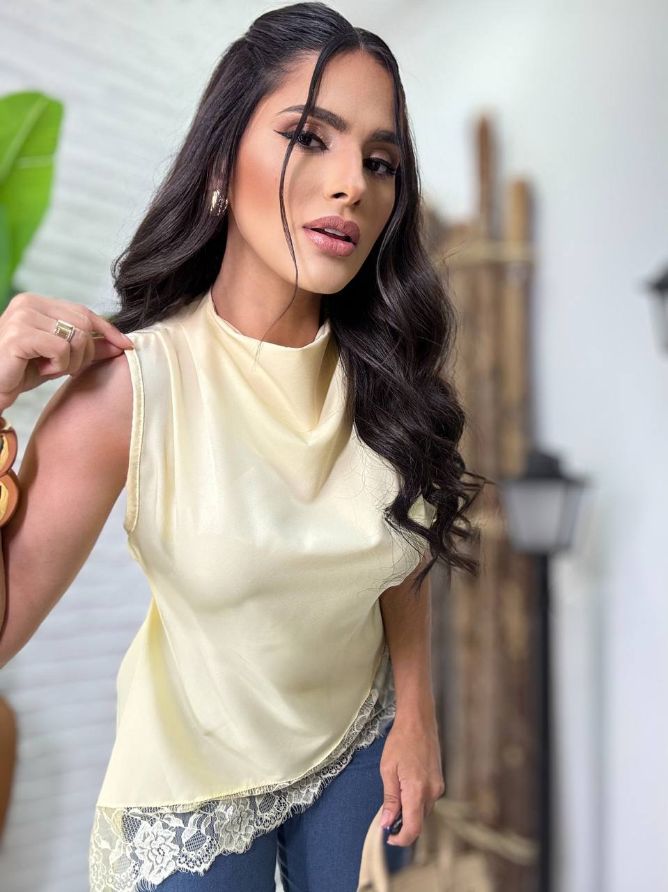 (KEY) BLUSA  ASSIMETRICA
