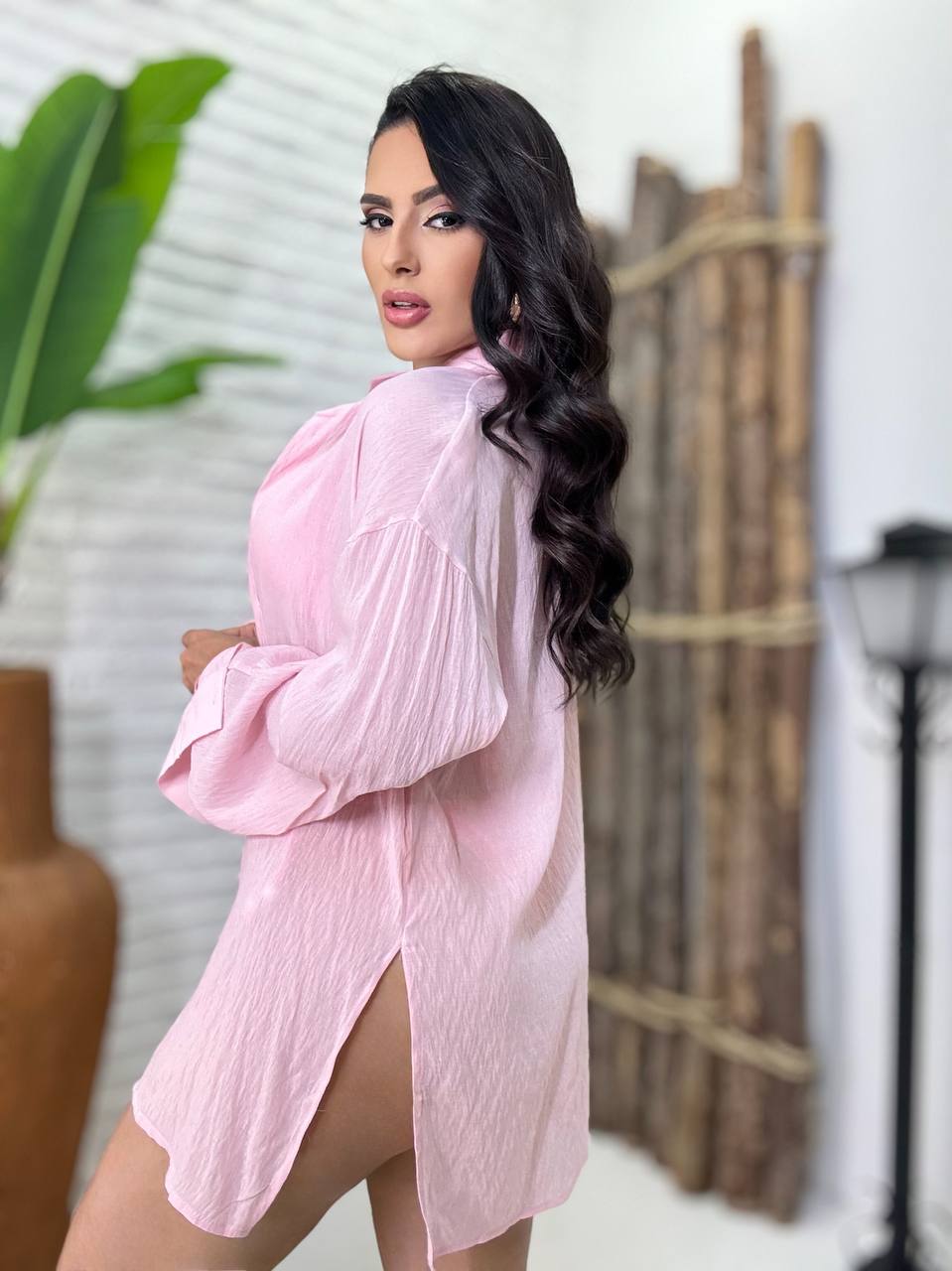 (ONS) CAMISA DET FENDA LATERAL