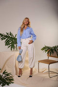 (OHJ) CALÇA JEANS BALLON