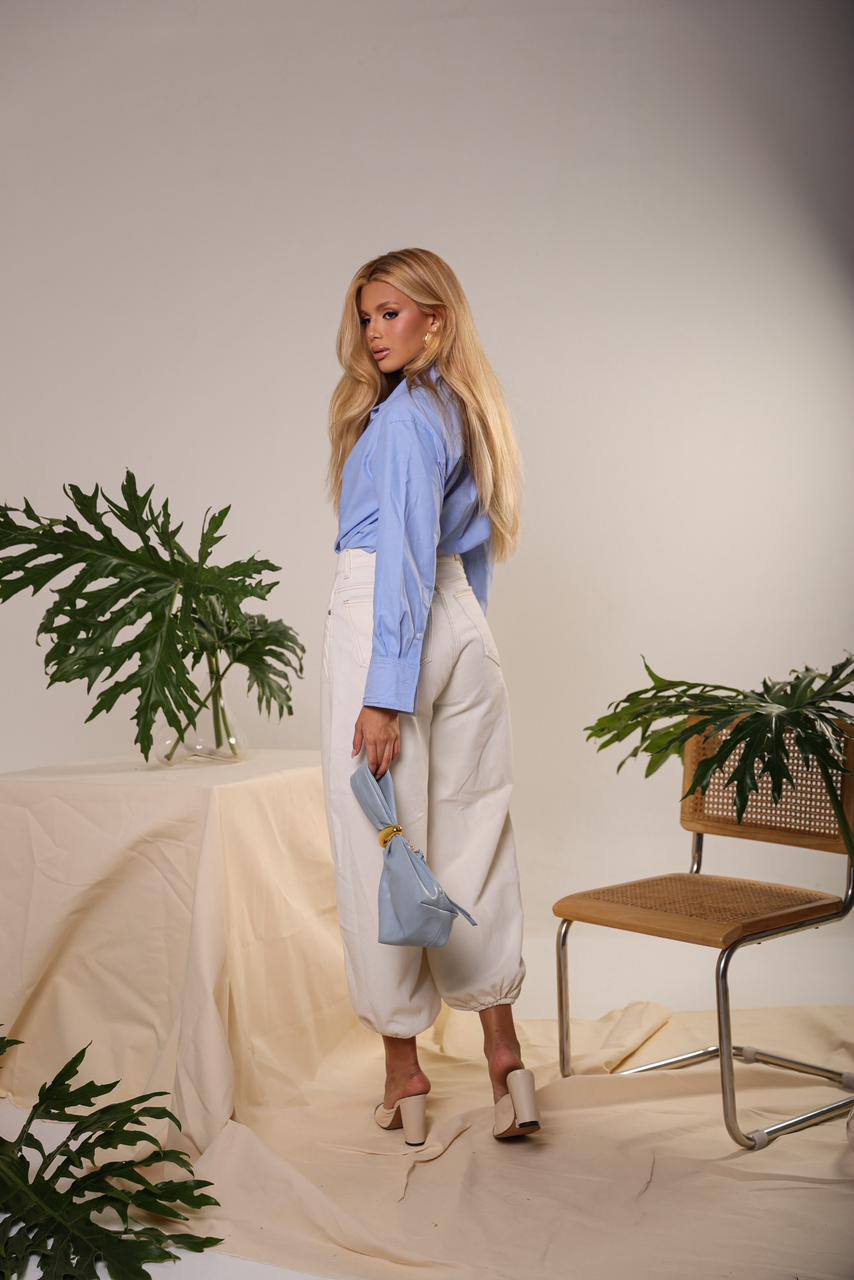 (OHJ) CALÇA JEANS BALLON