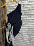 (ZAY) CONJUNTO SAIA FRANJAS+ BODY LADO UNICO DET. METAL