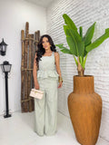 (AKF) CONJUNTO CALÇA + BLUSA BALLON
