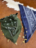 (S.N) BANDANA PINGENTES METAIS