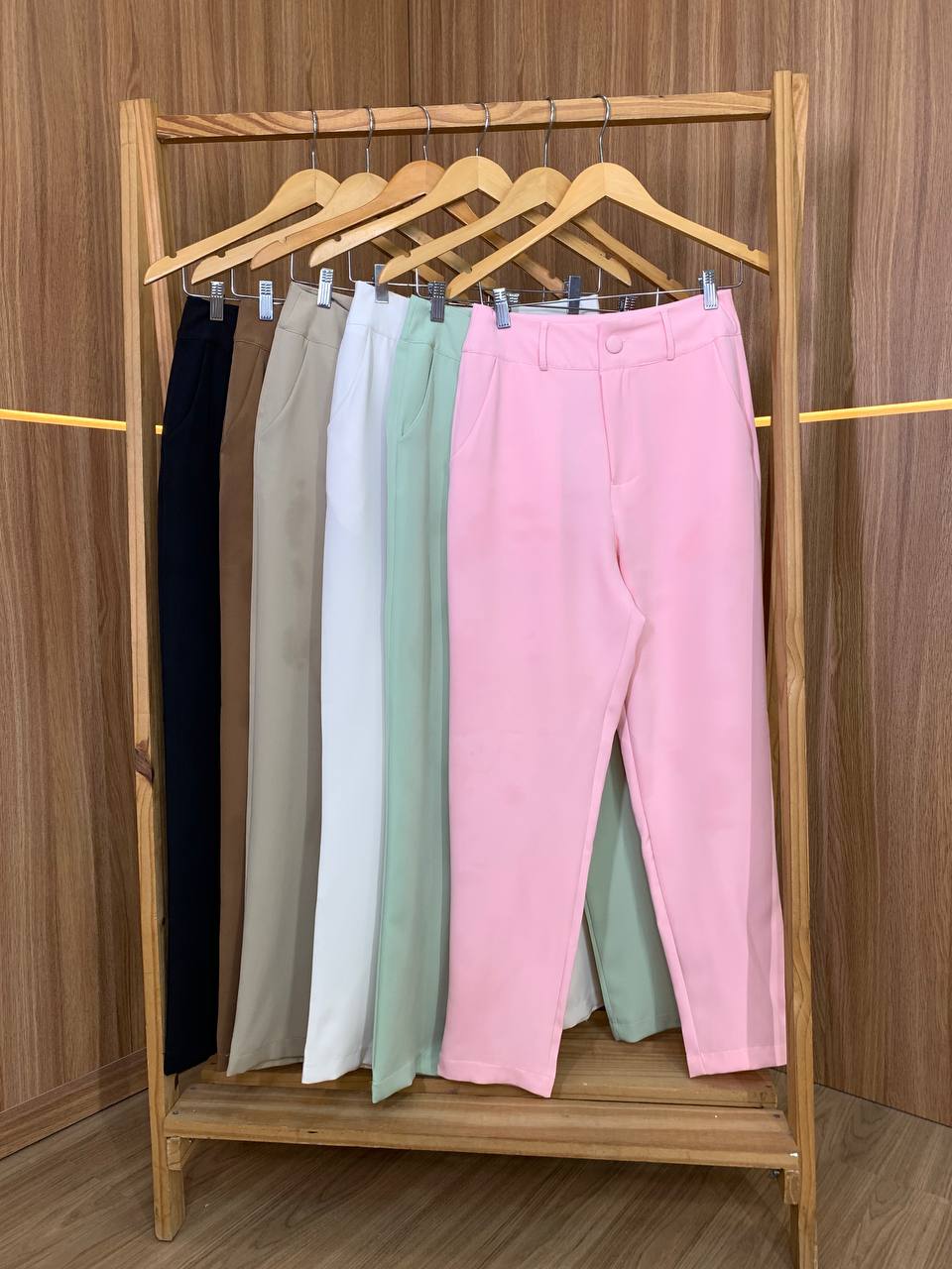 (CZY) CALÇA ALFAIATARIA 1 BOTÃO