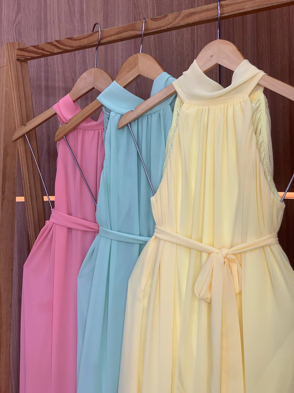 (SPR) VESTIDO FRENTE UNICA + FAIXA