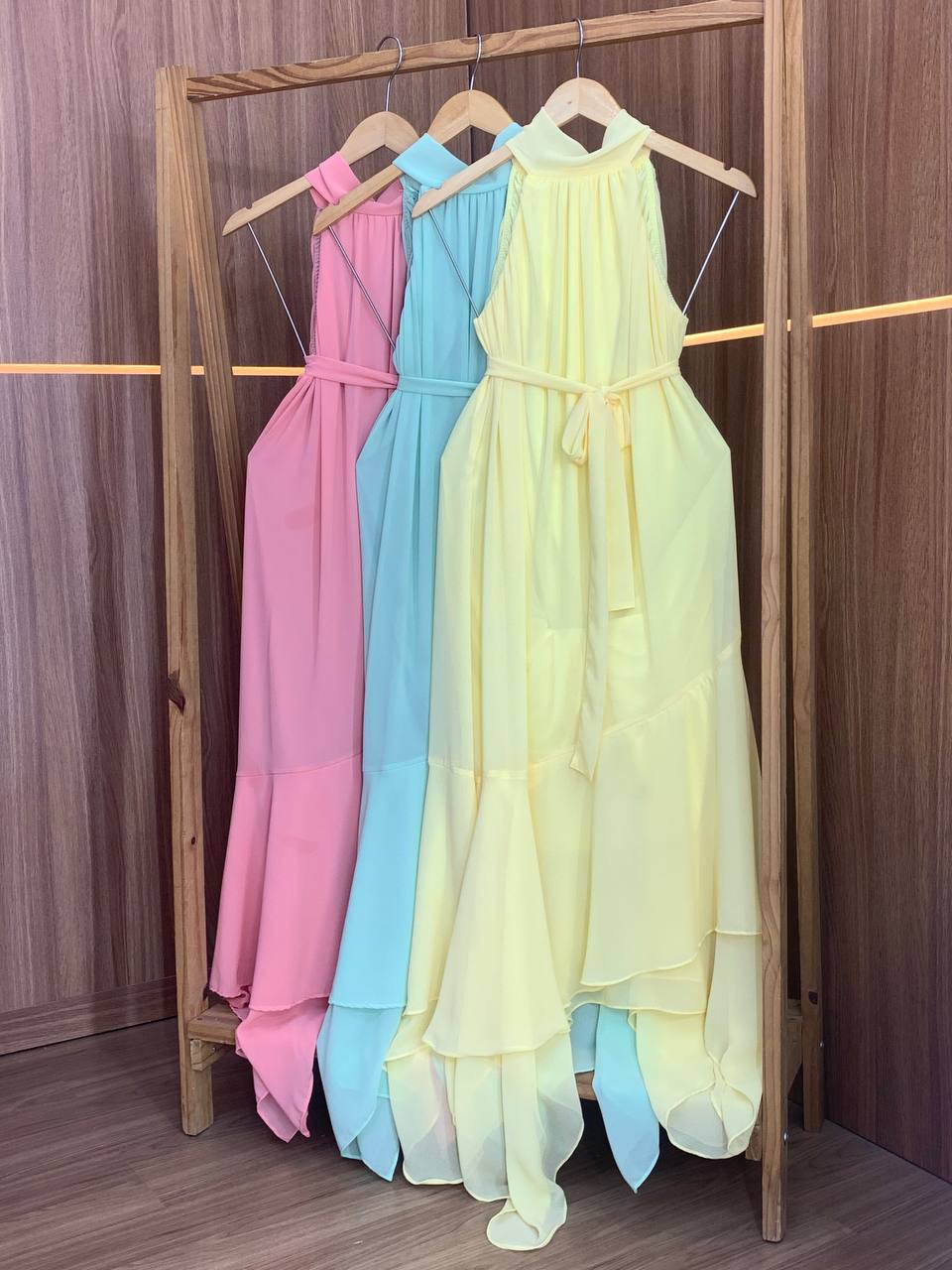 (SPR) VESTIDO FRENTE UNICA + FAIXA
