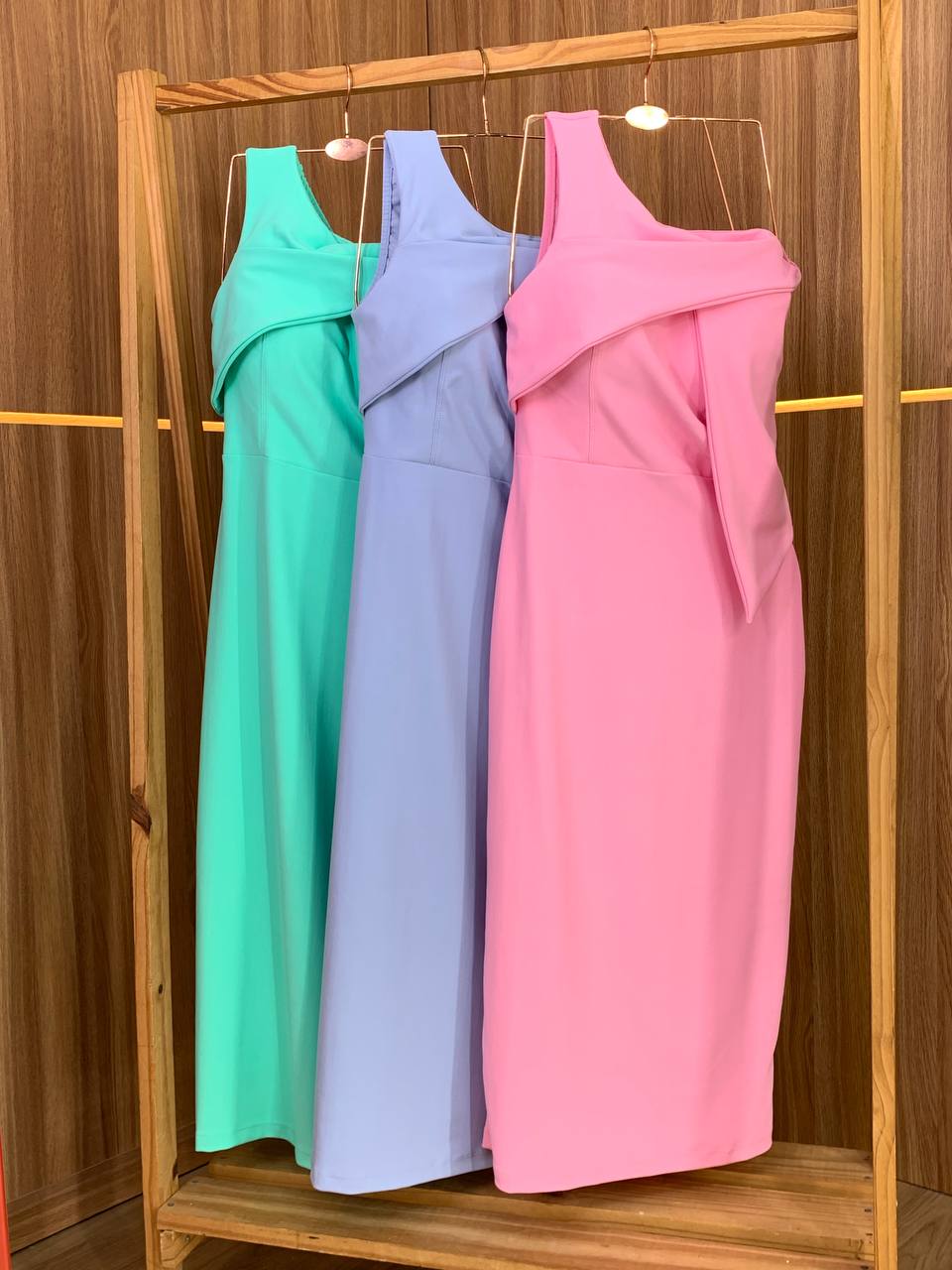 (MTY) VESTIDO LONGUETE ALÇA UNICA