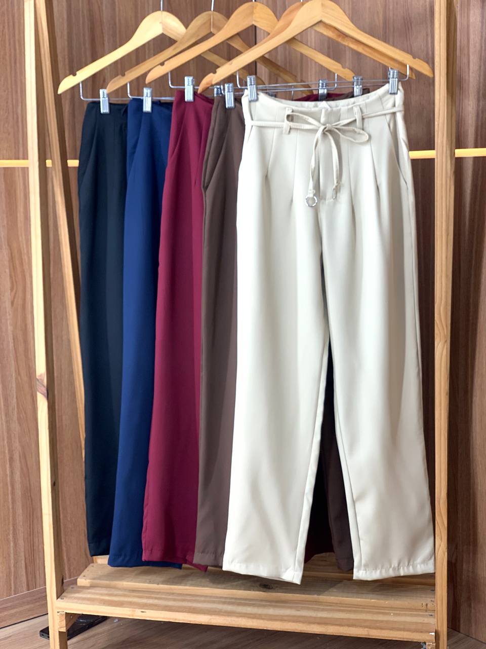 (KGM) CALÇA CENOURA COM RIATA