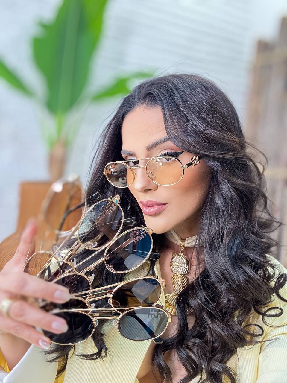 (K&L) OCULOS OVAL RETRO