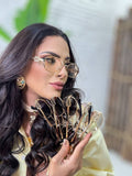(K&L) OCULOS OVAL RETRO