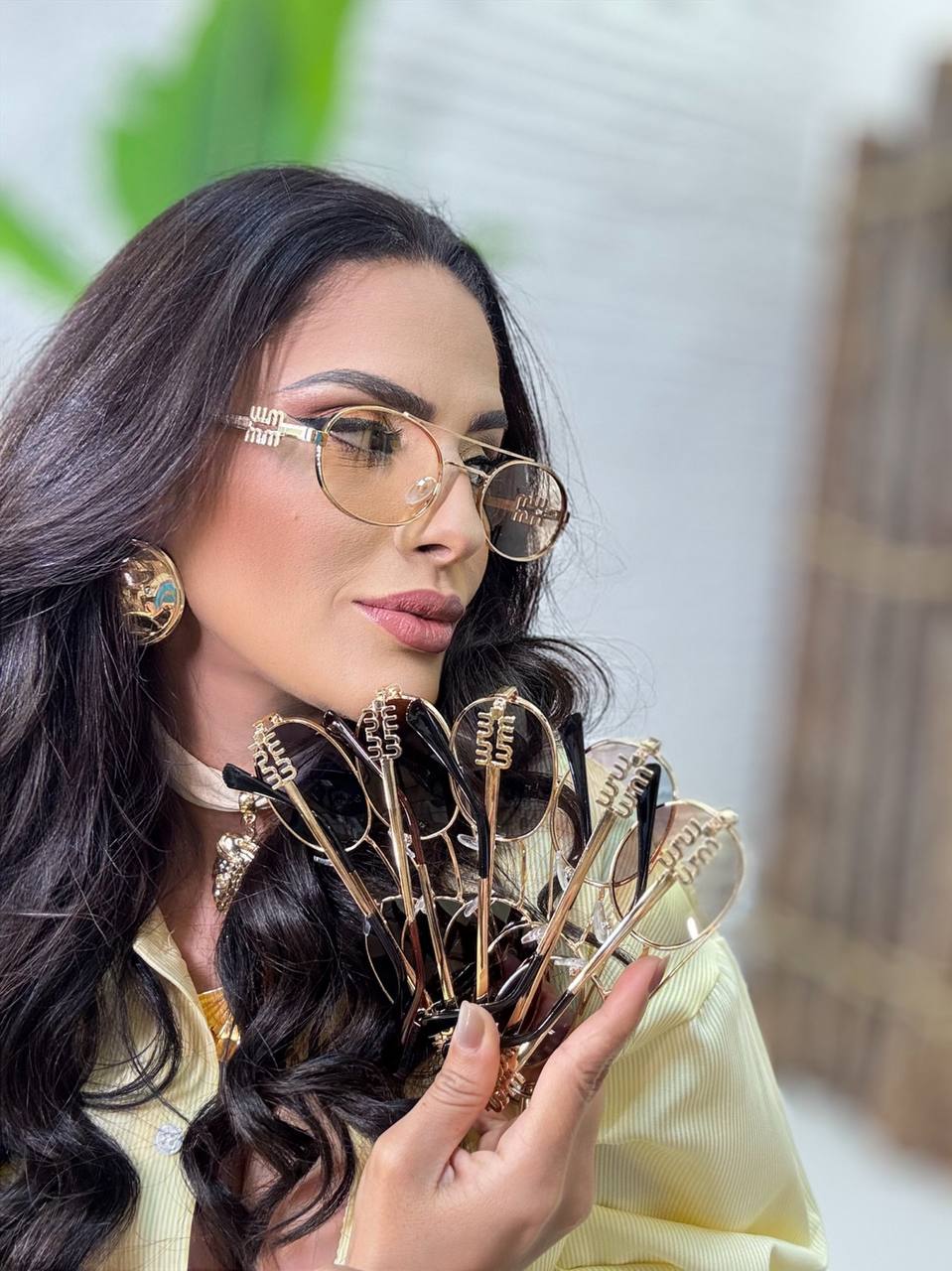 (K&L) OCULOS OVAL RETRO