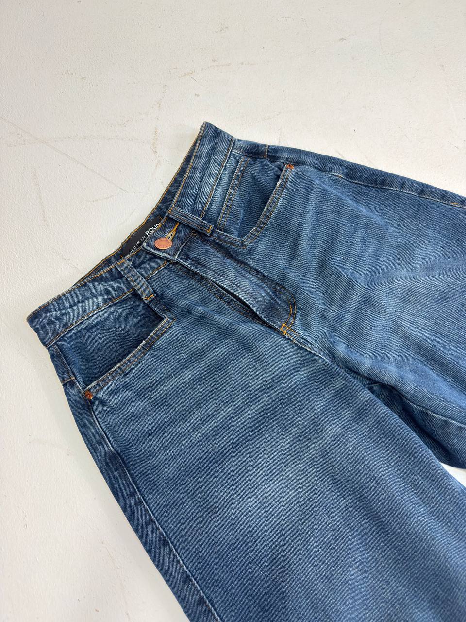 ( RDH) CALÇA JEANS BARREL