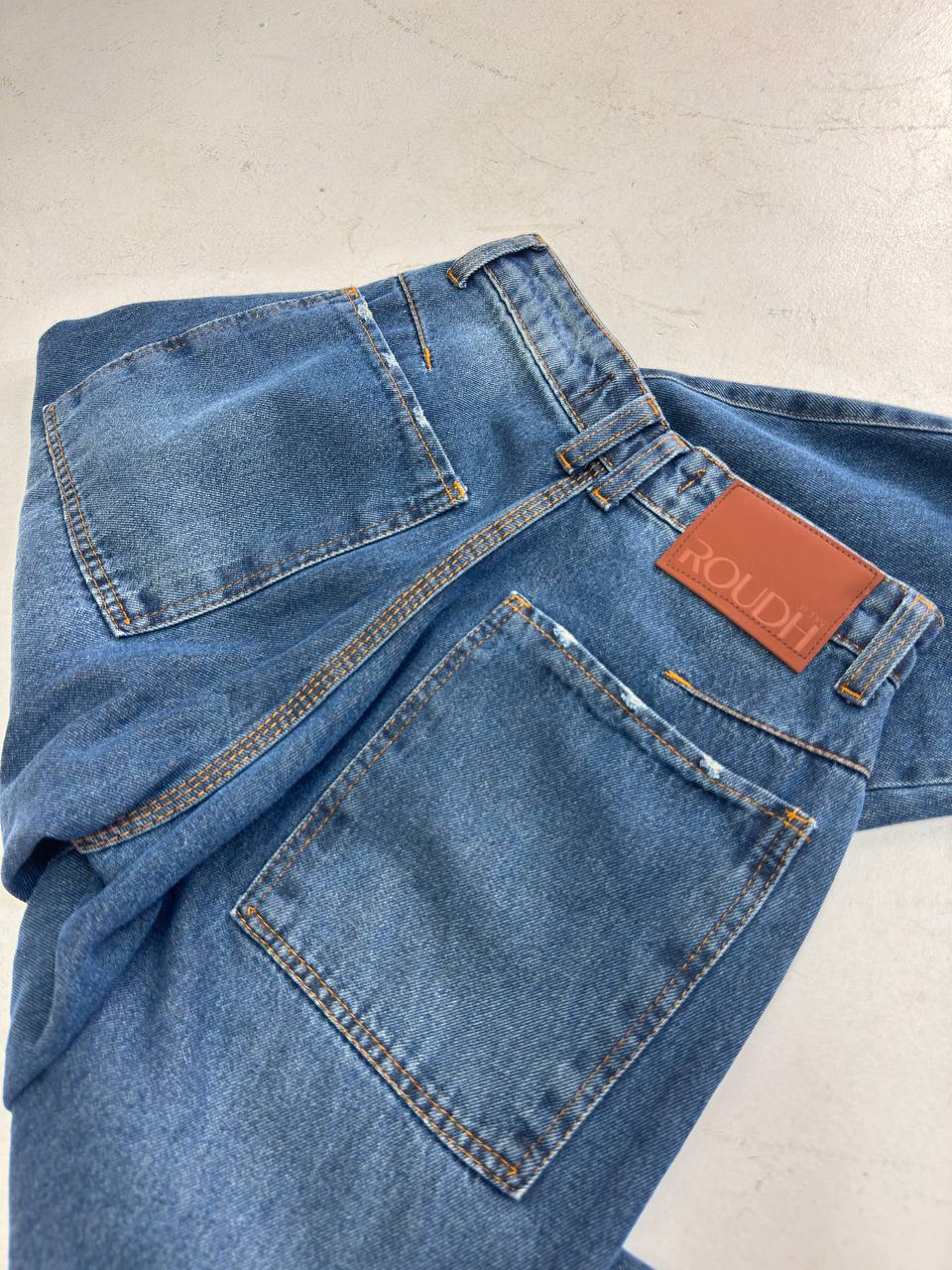 ( RDH) CALÇA JEANS BARREL