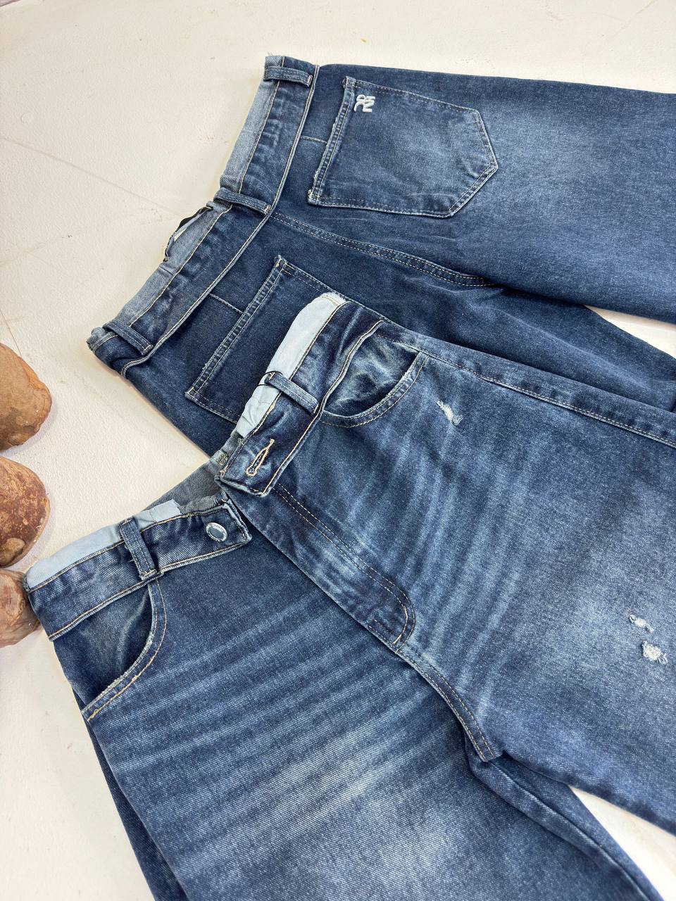 (RDH) CALÇA WID LEG CÓS INVERTIDO