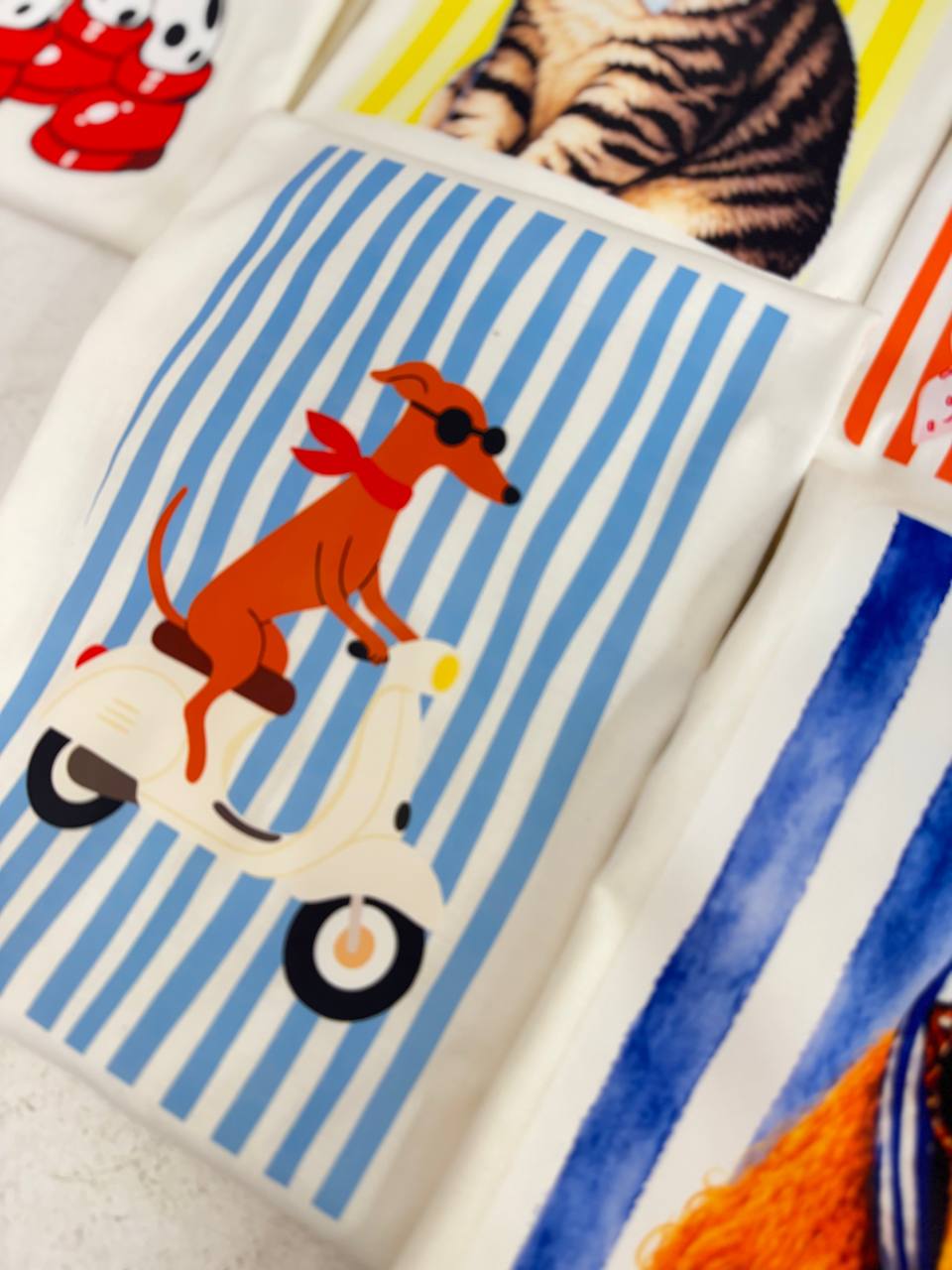 (MNA)MAX T-SHIRT CACHORRO MOTO