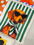 (MNA) MAX T-SHIRT CACHORRO OCULOS LENÇO