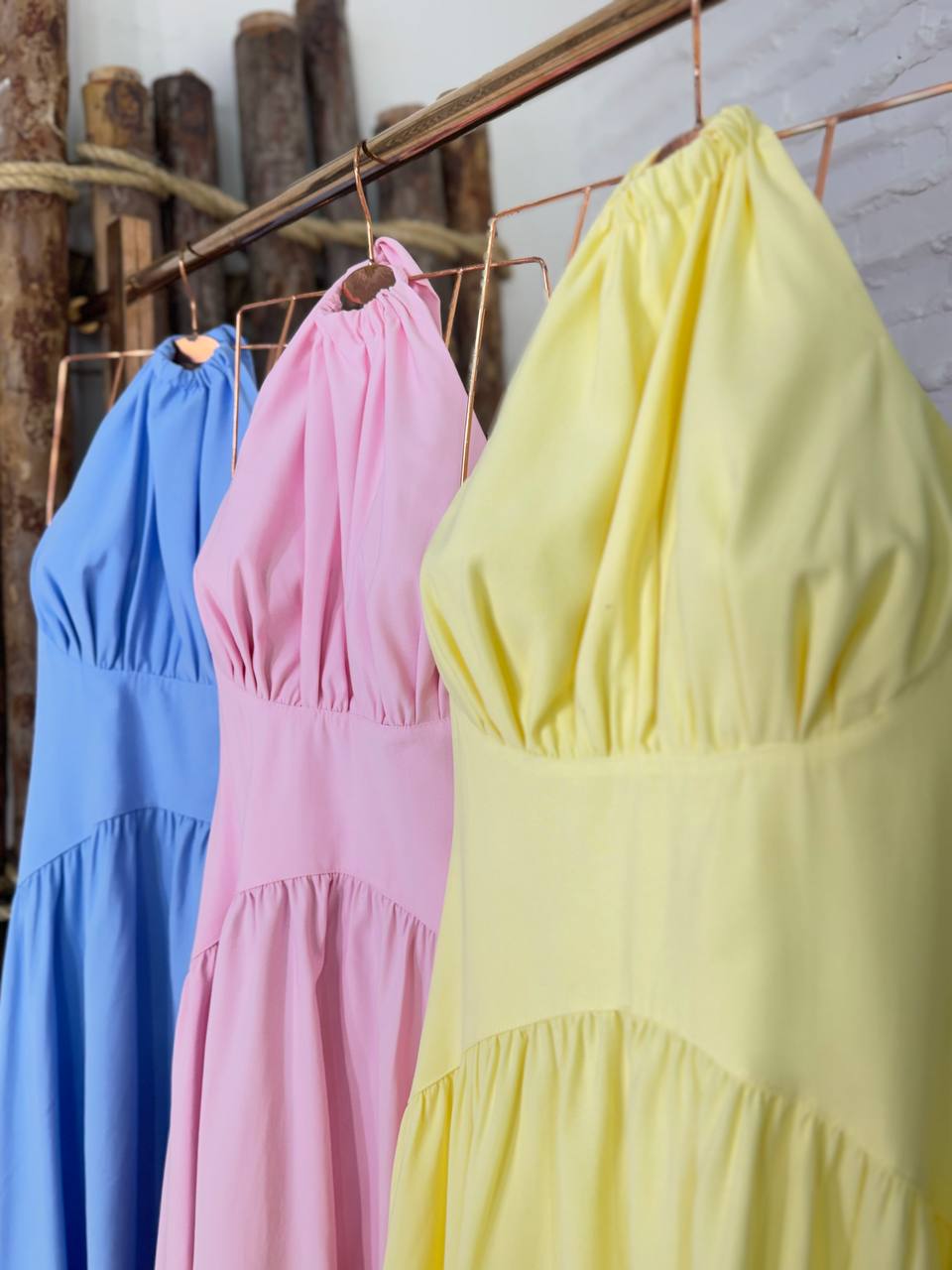 (VSM) VESTIDO LONGO FRENTE UNICA