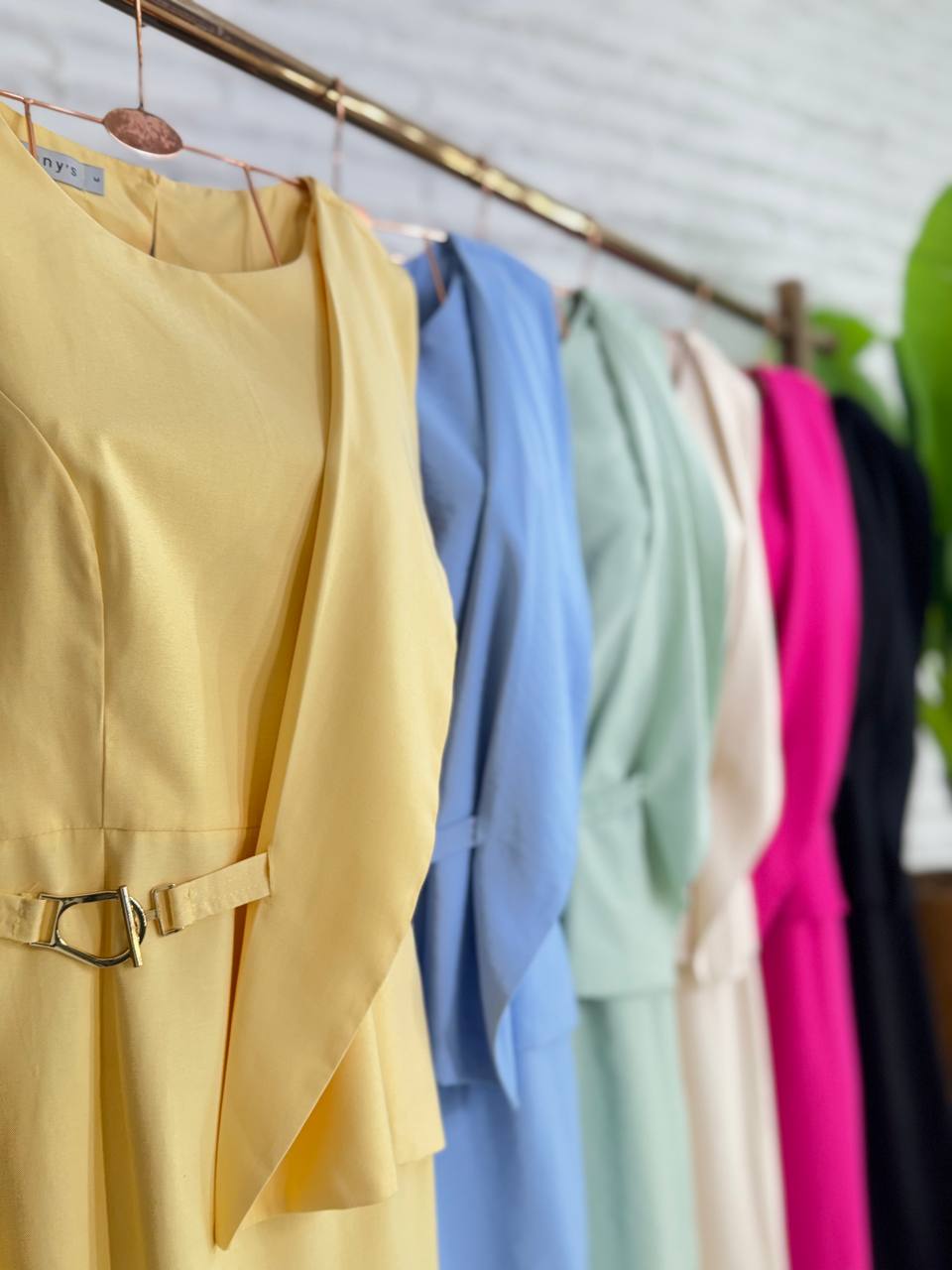 (JNY) VESTIDO MIDI + CINTO